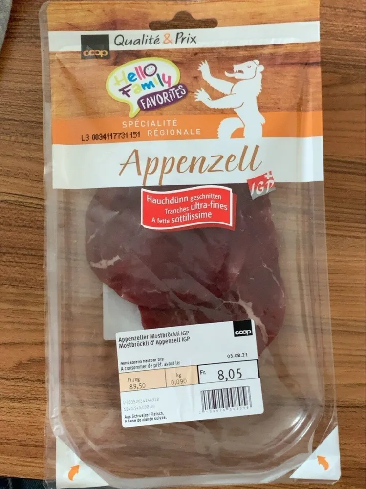 Viande séchée