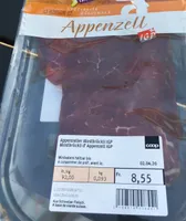 Viande sechée d'Appenzell
