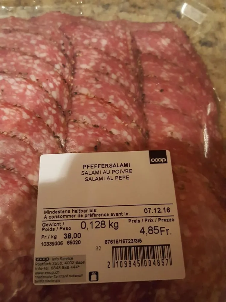 Salami au poivre