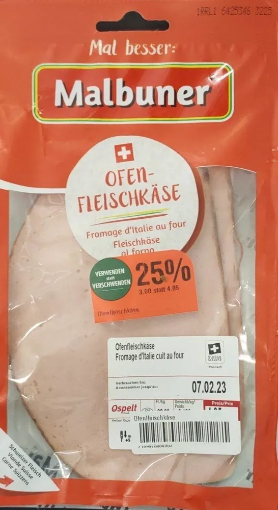 Ofenfleischkäse