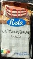 Glitzerglasur Roségold
