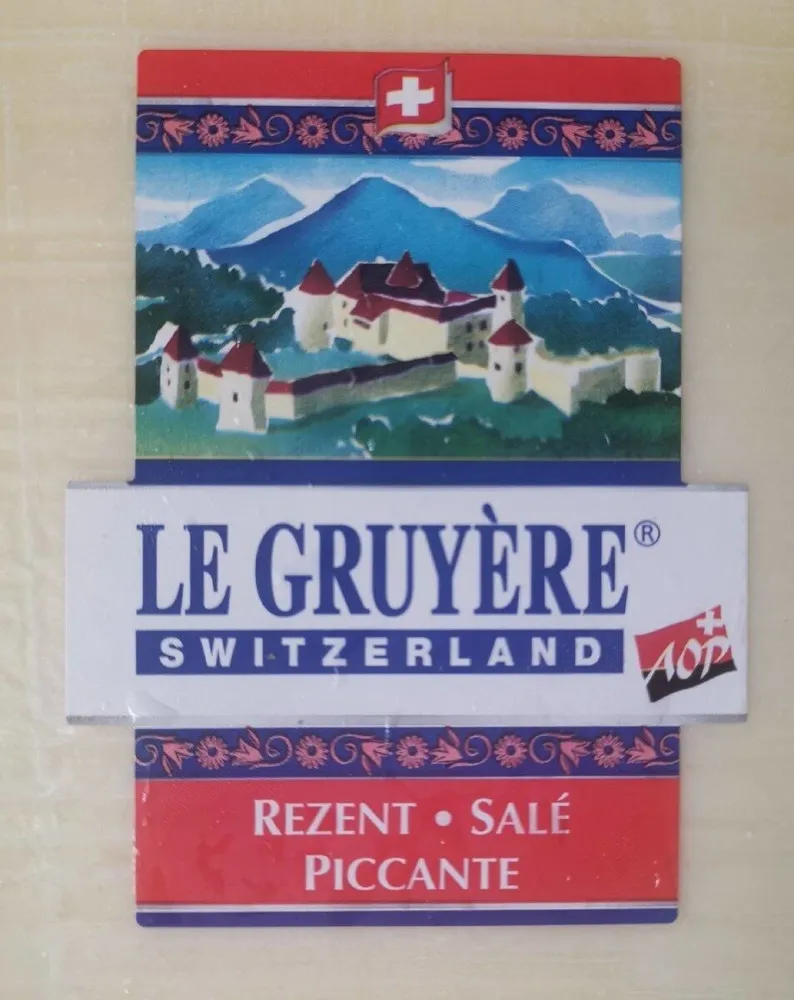 Le Gruyère AOP salé