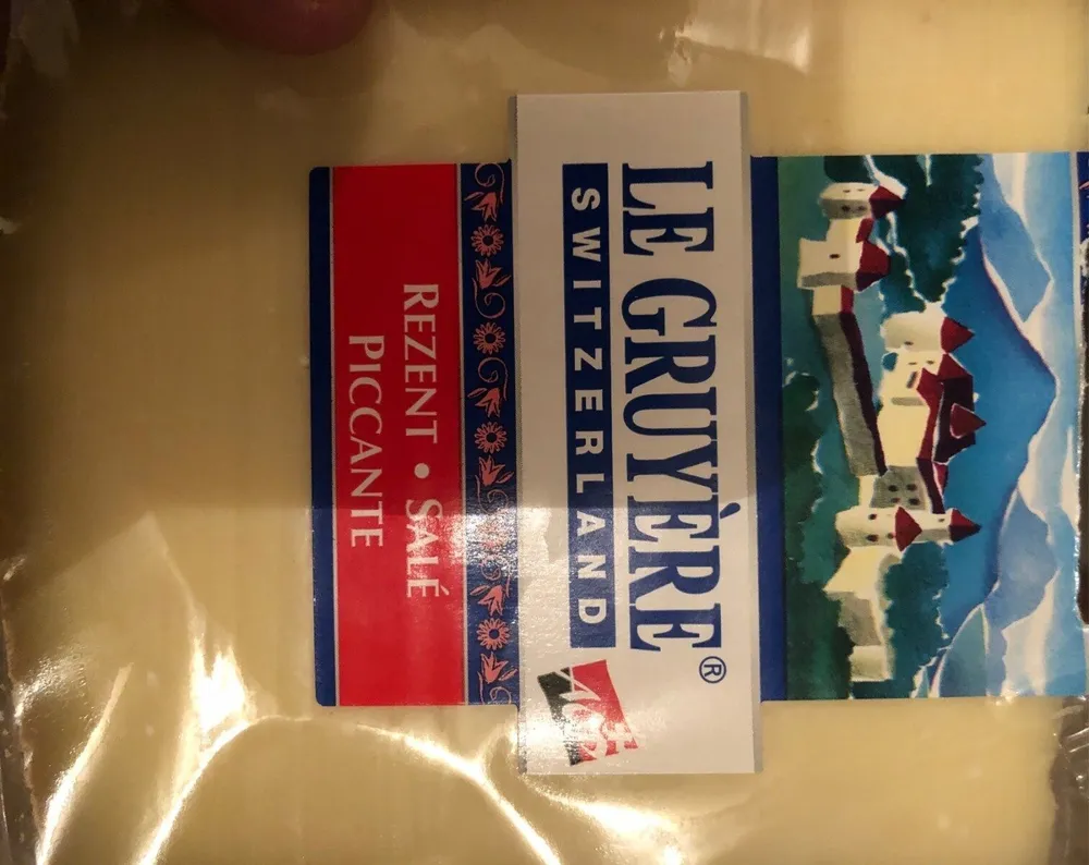 Le Gruyère salé