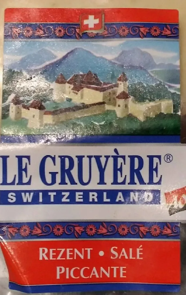 Le gruyère AOP salé