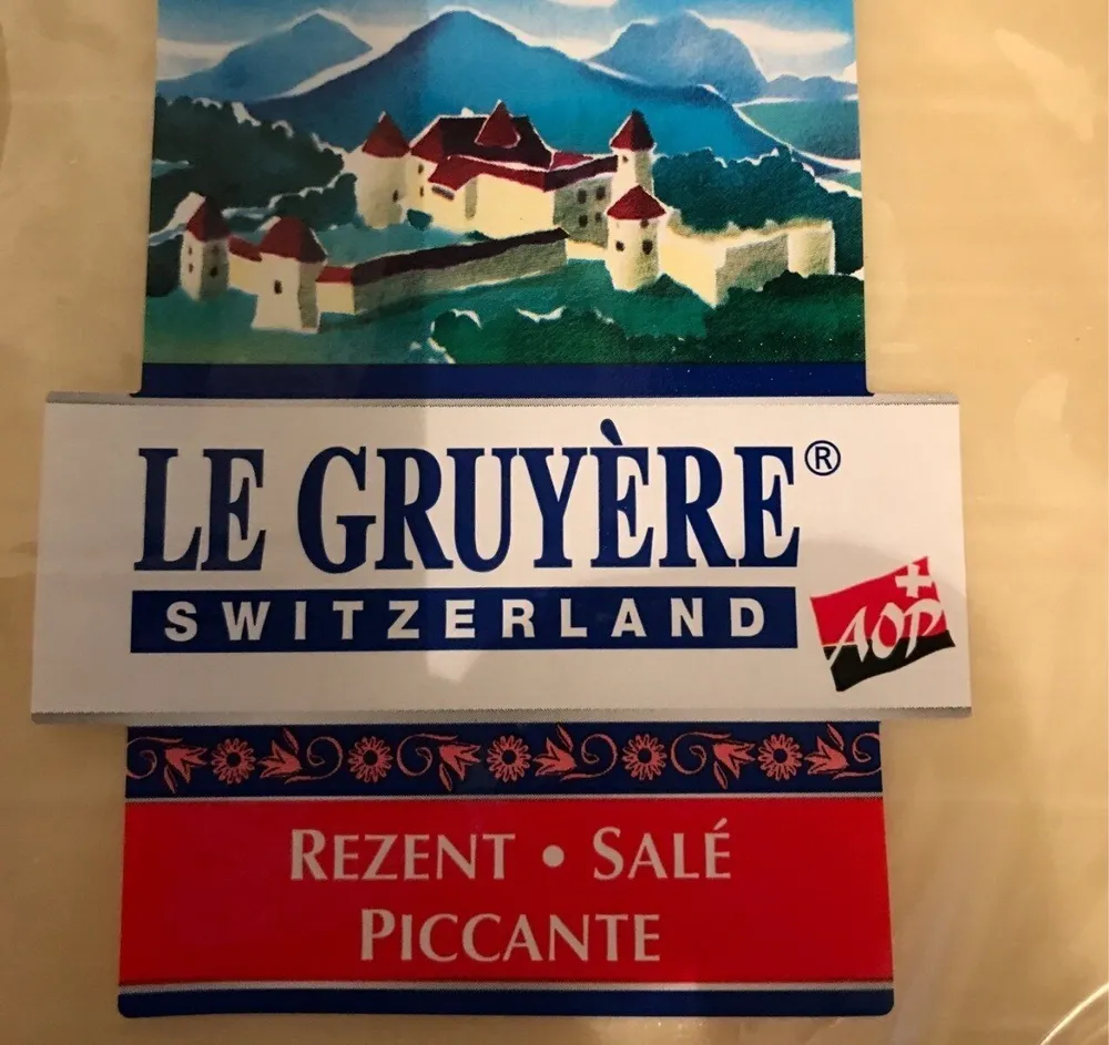 Gruyere salé