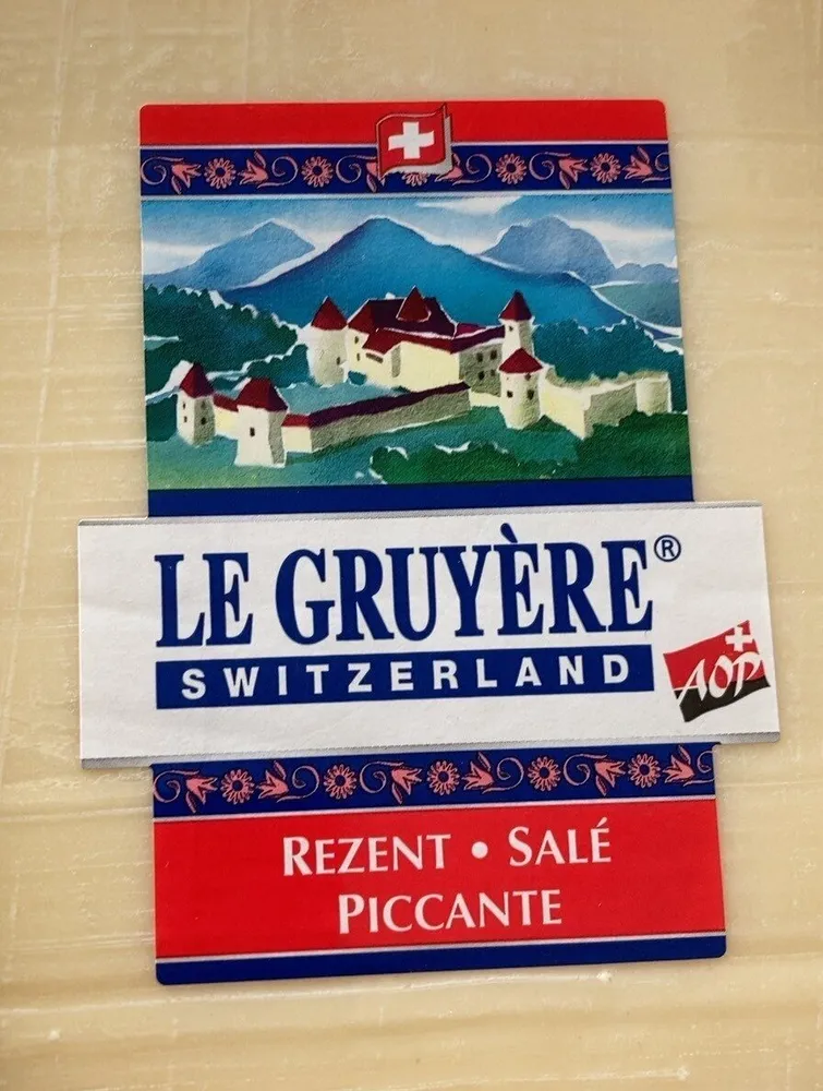 Le Gruyère AOP salé
