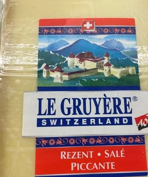 Le Gruyère salé