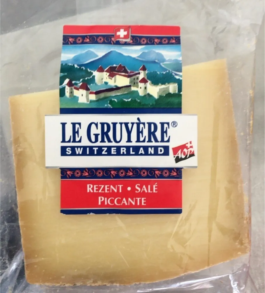 Gruyere AOP salé