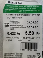 Gruyère AOP
