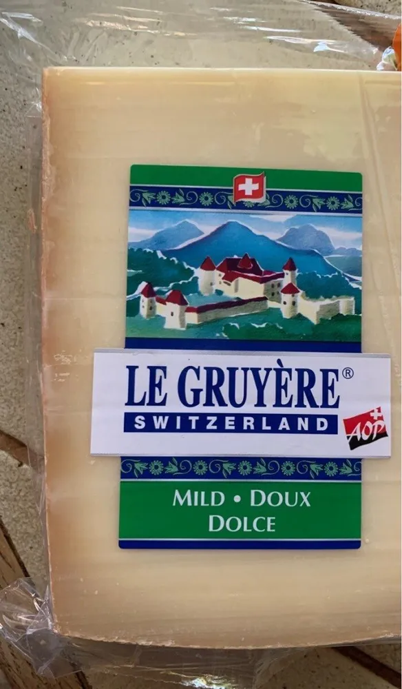 Gruyère AOP doux