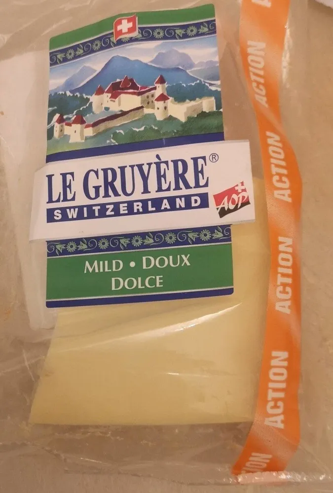 Le Gruyère Switzerland doux