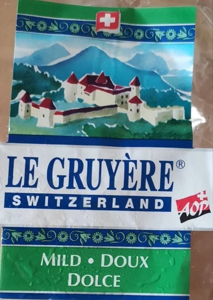 Gruyère doux AOP