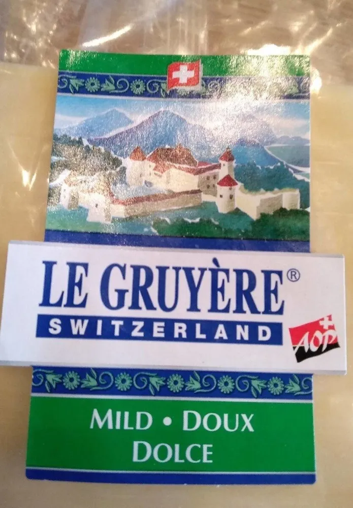 Gruyère doux aop