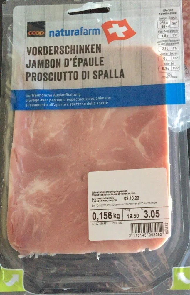 Jambon d’epaules