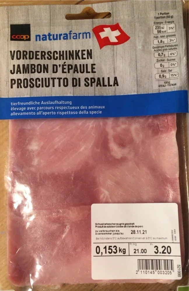 Jambon d’épaule