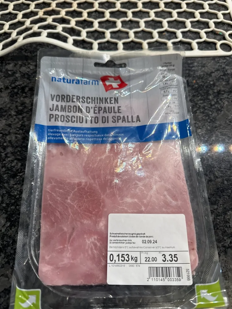 Vorderschinken