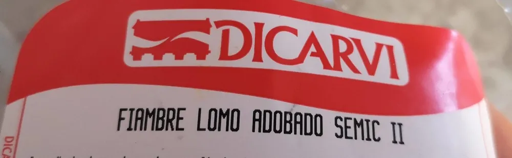 Fiambre lomo adobado semic II