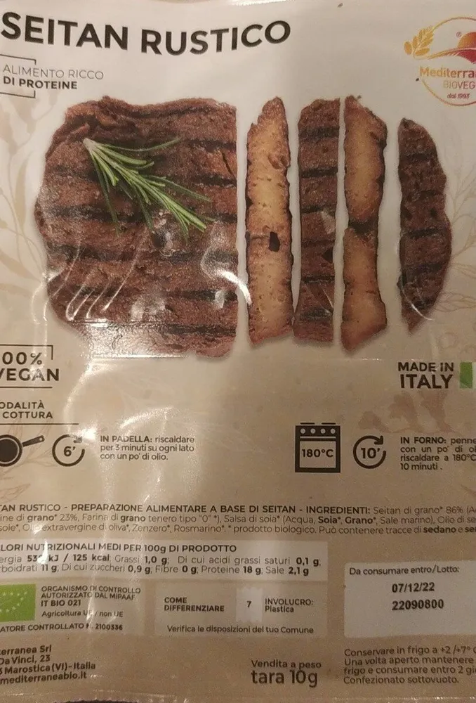 Seitan rustico