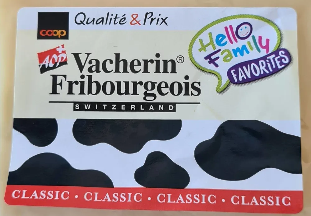 Vacherin Fribourgeois Classic