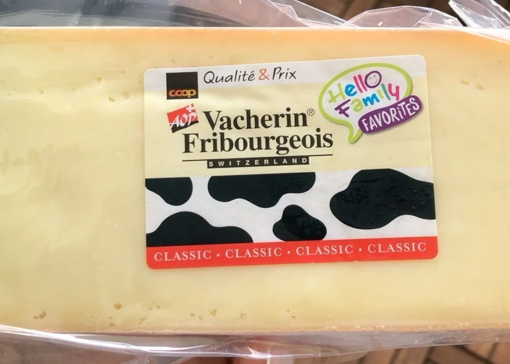 Vacherin Fribourgeois AOP