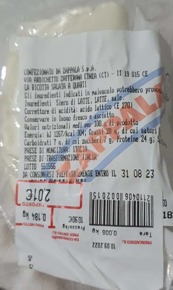 Ricotta salata