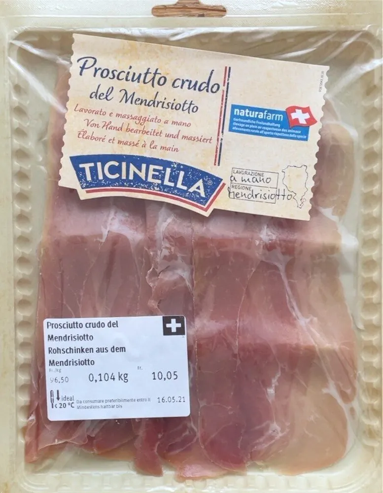 Procsciutto crudo del Mendristo