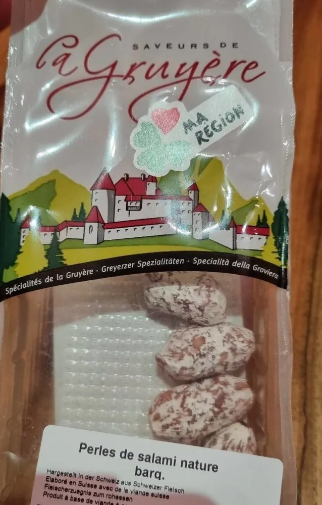 Perles de salami nature