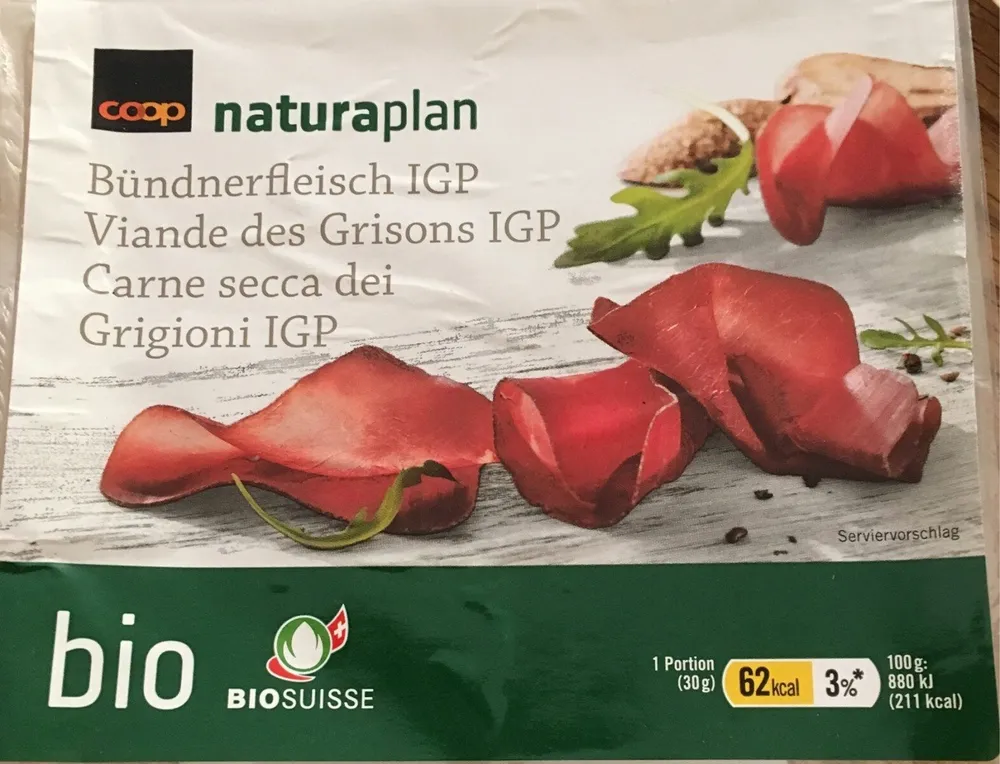 Viande des Grisons IGP