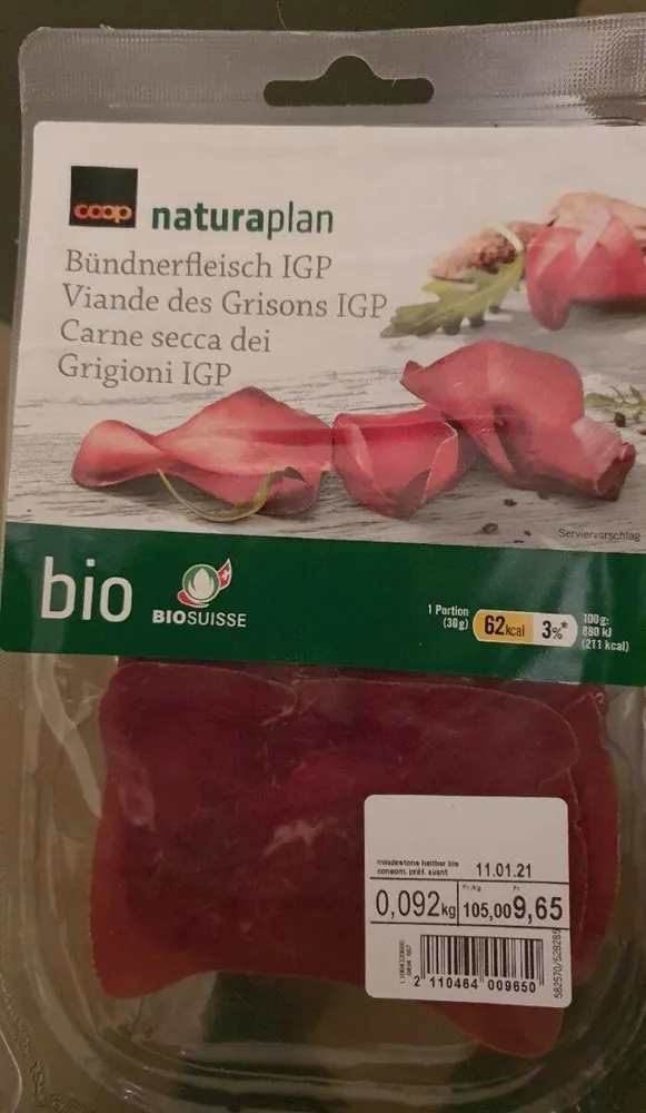 Viande des Grisons IGP