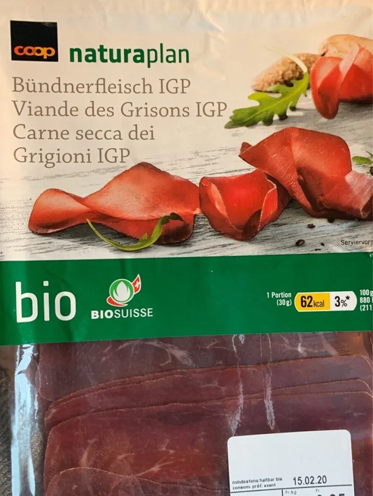 Viande des grisons