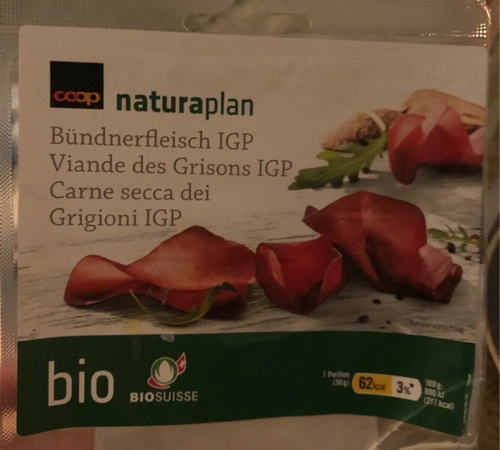 Viande des grisons igp
