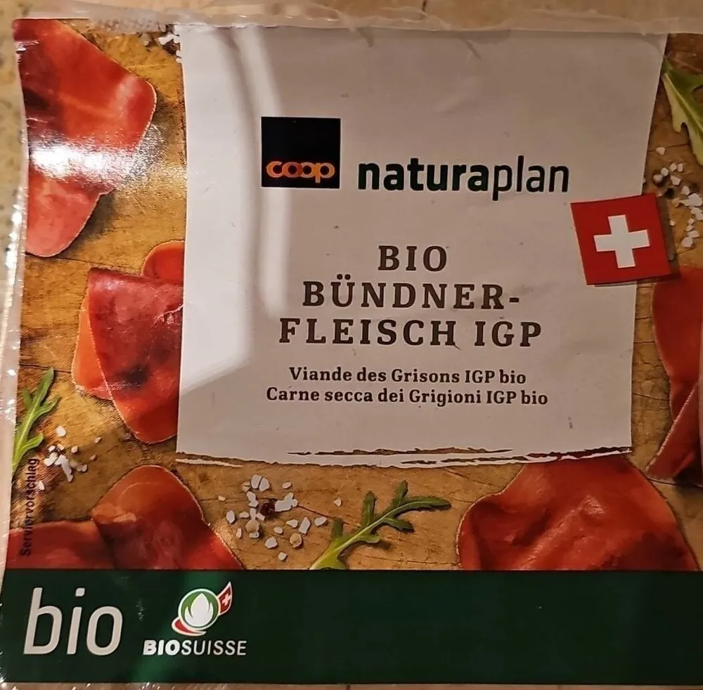 Bio Bündnerfleisch Naturaplan