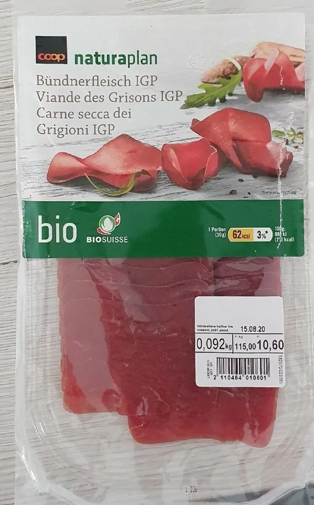 Viande des Grisons IGP