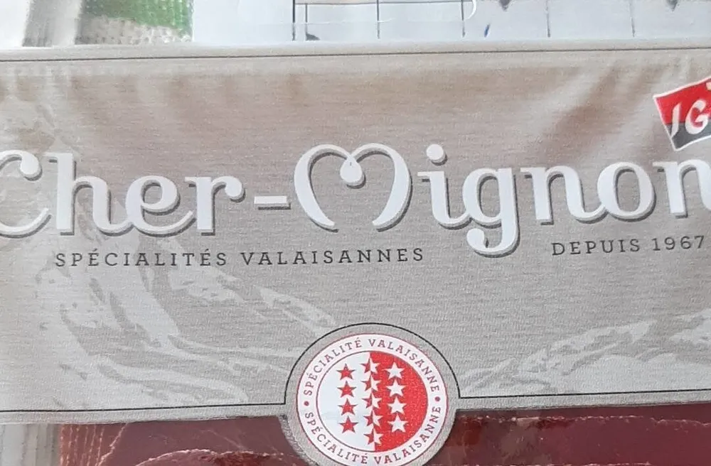Viande séchée du valais