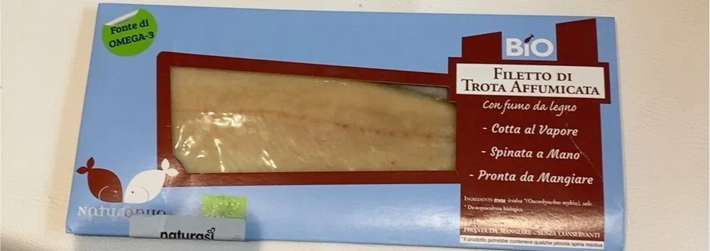 Filetto di trota affumicata