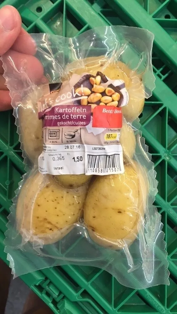 Let's cook! Pommes de terre cuites