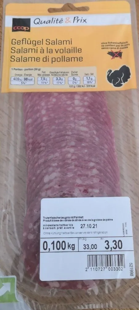 Geflügel Salami