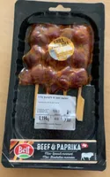 Mini brochette de boeuf