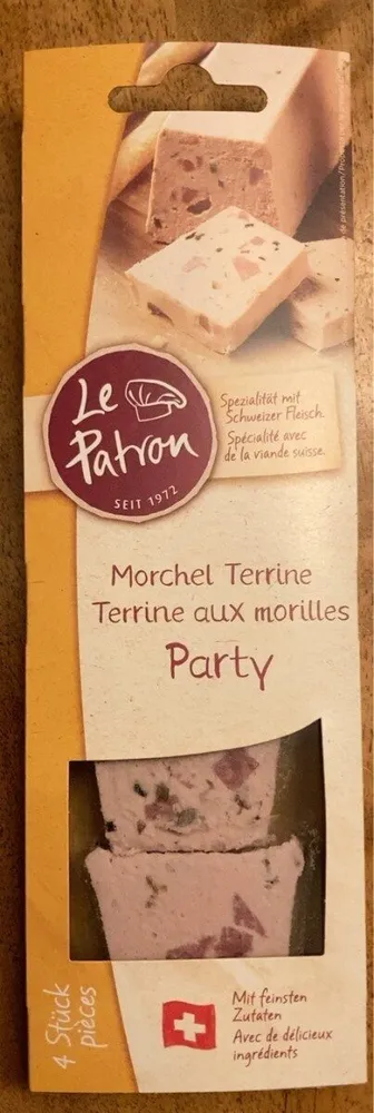 Terrine aux morilles party