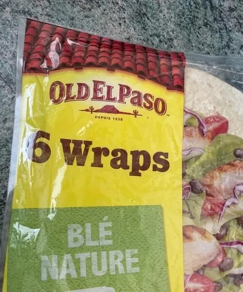 Wraps blé nature extra moelleux