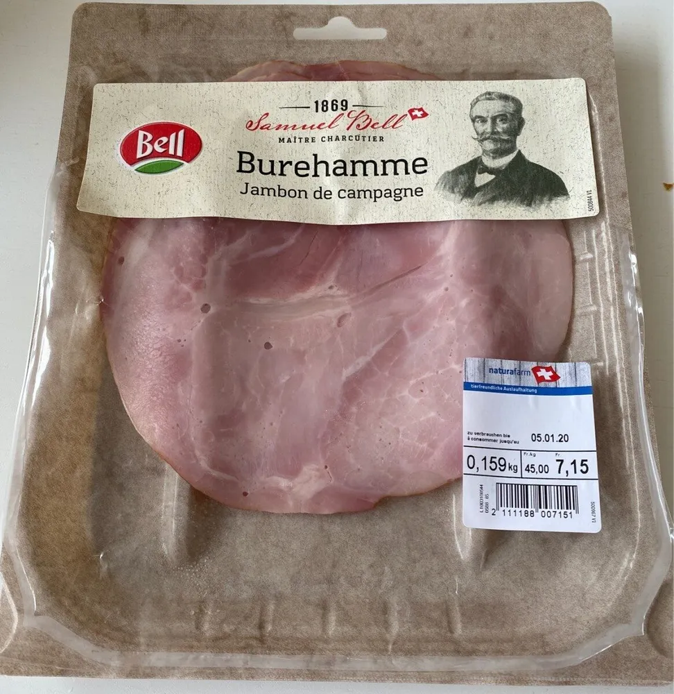 Burehamme / jambon de campagne