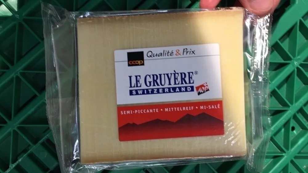 Qualité & Prix Le Gruyère mi-salé