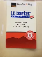 Fromage Gruyère mi-salé