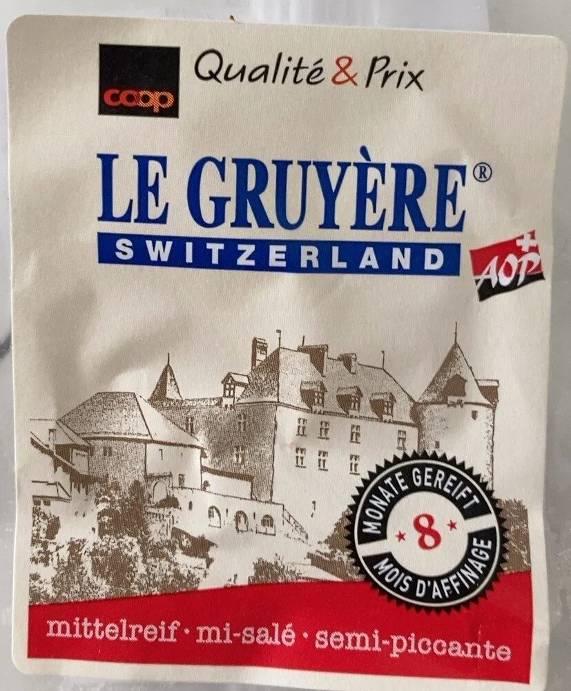 Gruyère mi-salé