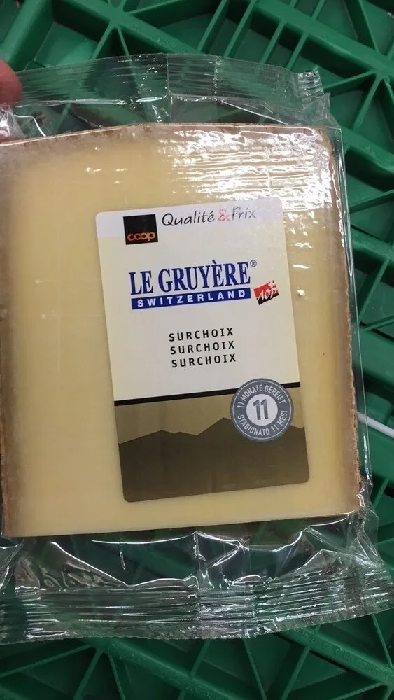 Qualité & Prix Le Gruyère Surchoix