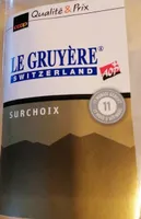 Le gruyère Switzerland AOP
