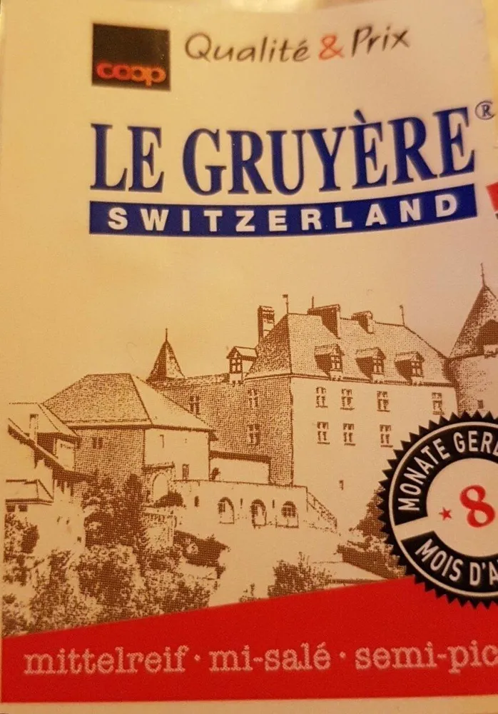 Gruyère mi-salé