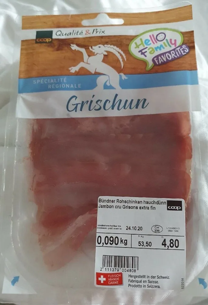 Jambon cru