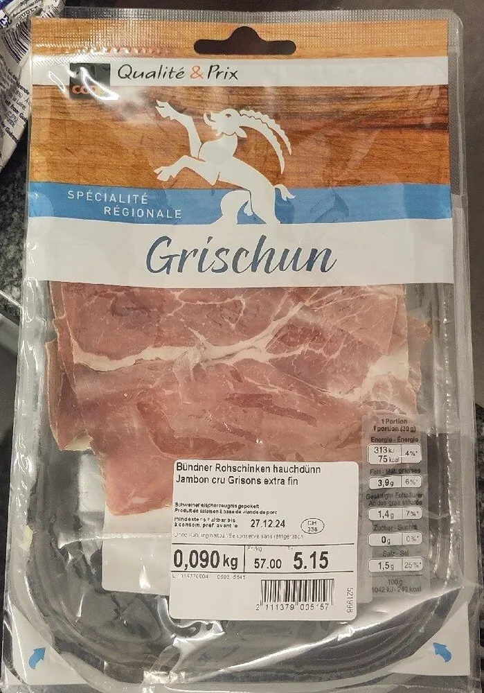 Grischun fleisch - Coop
