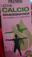 LECHE CALCIO SEMIDESNATADA